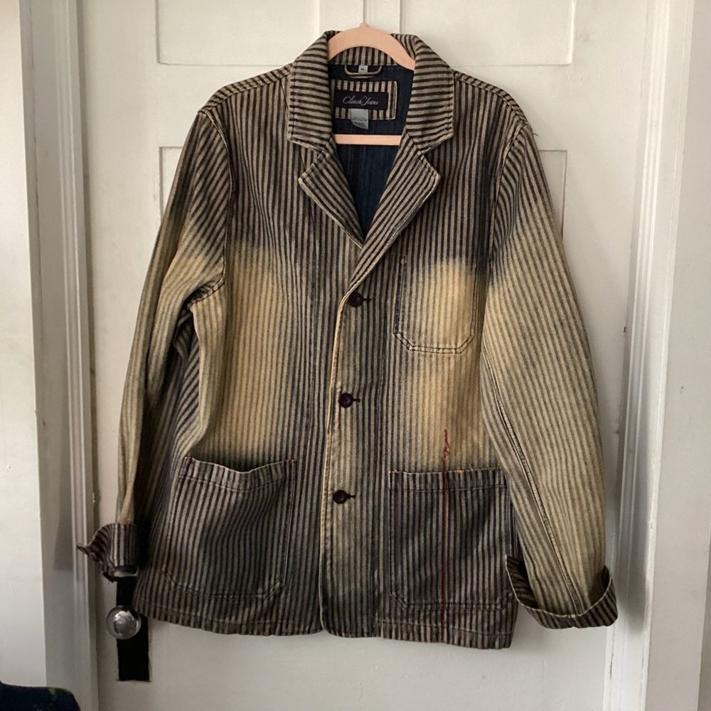 Clench Jeans Denim Jacket, Lòng XL